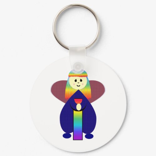 Angelbet Letter I Keychain