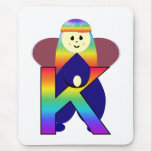 Angelbet Letter K Mouse Pad