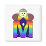 Angelbet Letter M Refrigerator Magnet