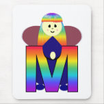 Angelbet Letter M Mousepads