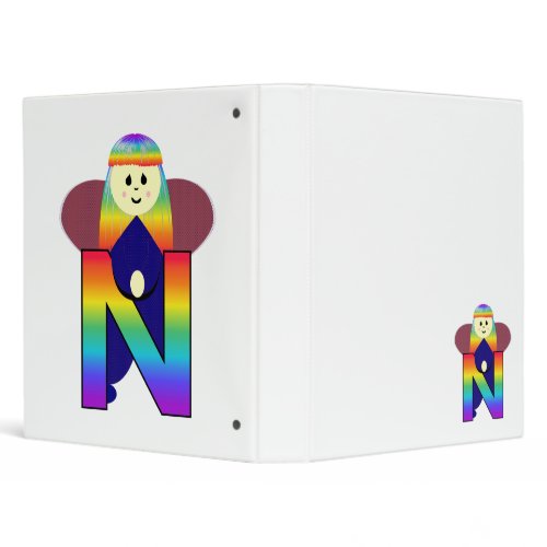 Angelbet Letter N Binder