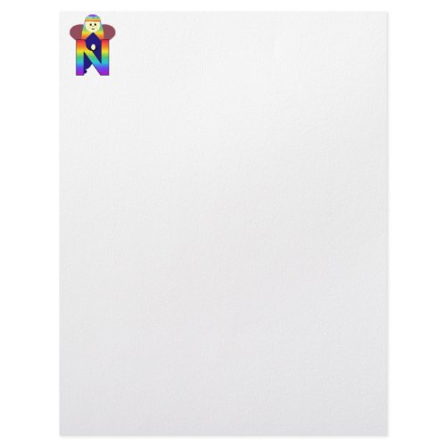 Angelbet Letter N Letterhead