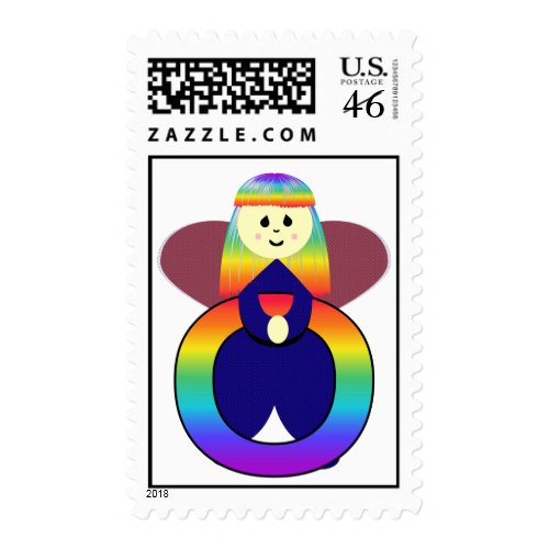 Angelbet Letter O Postage Stamps