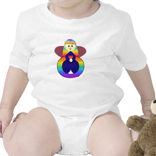 Angelbet Letter O Onesie