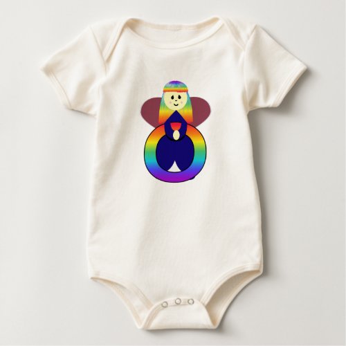Angelbet Letter O Onesie