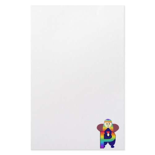 Angelbet Letter P Stationery