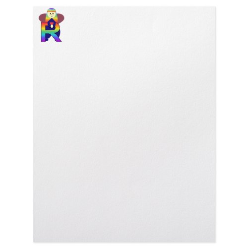 Angelbet Letter R Letterhead