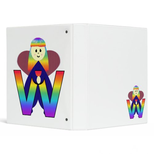 Angelbet Letter W Binder