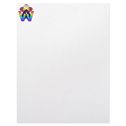 Angelbet Letter W Letterhead