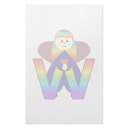 Angelbet Letter W Stationery