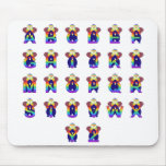 Angelbet Letters A to Z mousepads