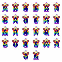 Angelbet Letters A to Z Photo Cutout