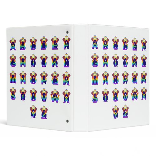 Angelbet Letters A to Z Binder