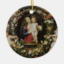 Ángeles, Madonna y niño, Peter Paul Rubens Ornamento De Reyes Magos