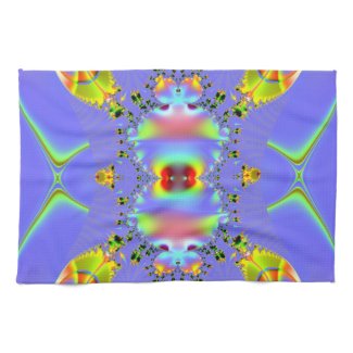 Angelfish Aquarium Fractal Kitchen Towel