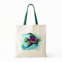 Angelfish Canvas Bag
