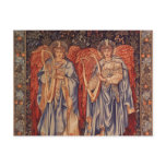 Angeli Laudantes, Angels Tapestry by Burne Jones Postcards