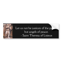 Angelic Angel Quotes -  Angel Quotation bumper stickers