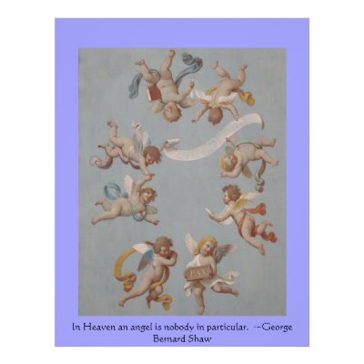 Angelic Angel Quotes - Angel Quotation Personalized Flyer from Zazzle.