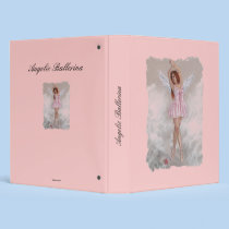 Angelic Ballerina Avery Binder