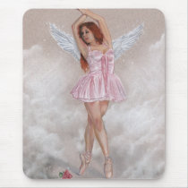 Angelic Ballerina Mousepad