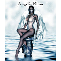 Angelic Blues- art of Karice Danae t-shirts by reciecup Angelic Blues- art of Karice Danae t-shirts
