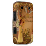 Angelic Christmas Blessings Blackberry Cases