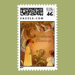 Angelic Christmas Blessings Postage Stamps