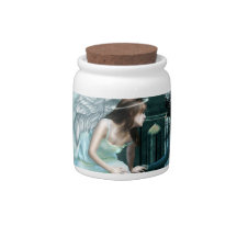 Angelic Curiosity Candy Jar