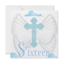 Angelic Easter Sweet Sixteen Invitation- Cust.