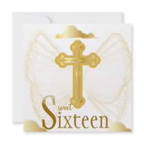Angelic Easter Sweet Sixteen Invitation- Cust.