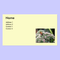 Angelic Honeybee business cards