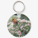 Angelic Honeybee Keychain by greatphotos Angelic Honeybee Keychain