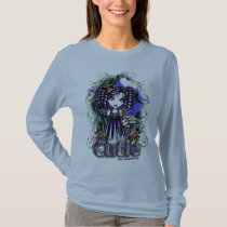 Angelic Jenny Patchwork Angel Long Sleeve Shirt by mykajelina Angelic Jenny Patchwork Angel Long Sleeve Shirt