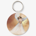Angelic Keychain by tinablanton Angelic Keychain