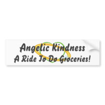 Angelic Kindness-Customize bumper stickers
