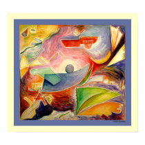 Angelic Painting Print
