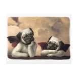 Angelic Pug Cherub Gift Items Postcards