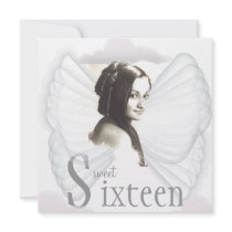 Angelic Sweet Sixteen Dream Invitation- Cust.