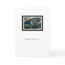 Angelic Whispers Angel Feather - Greeting Card