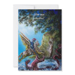 ANGELICA  AND SEA DRAGON, gem red Invites