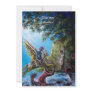 ANGELICA  AND SEA DRAGON, gem red Invites