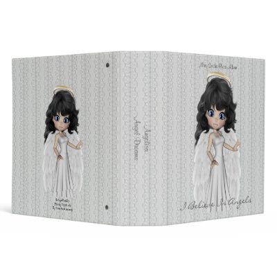 Angelica Angel Dreams Avery Binder by AngelPearlGirl