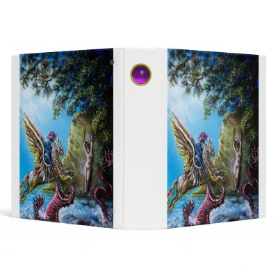 ANGELICA 3 RING BINDER by AiLartworks