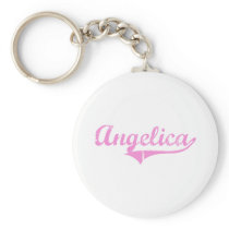 Angelica Classic Style Name Key Chains