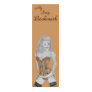 Angelica (in Brown) Bookmark Business Cards