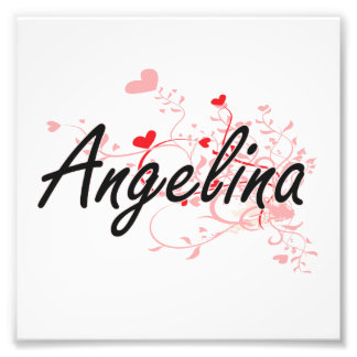 Angelina Name Art, Angelina Name Paintings & Framed ...