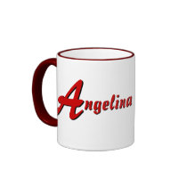 Angelina Meaning and Name Origin Mug