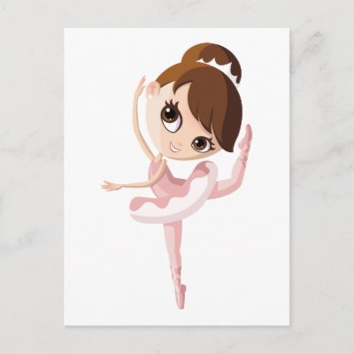 Angelina the Ballerina Postcards by ButtermilkBiscuits
