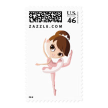 Angelina the Ballerina Stamp